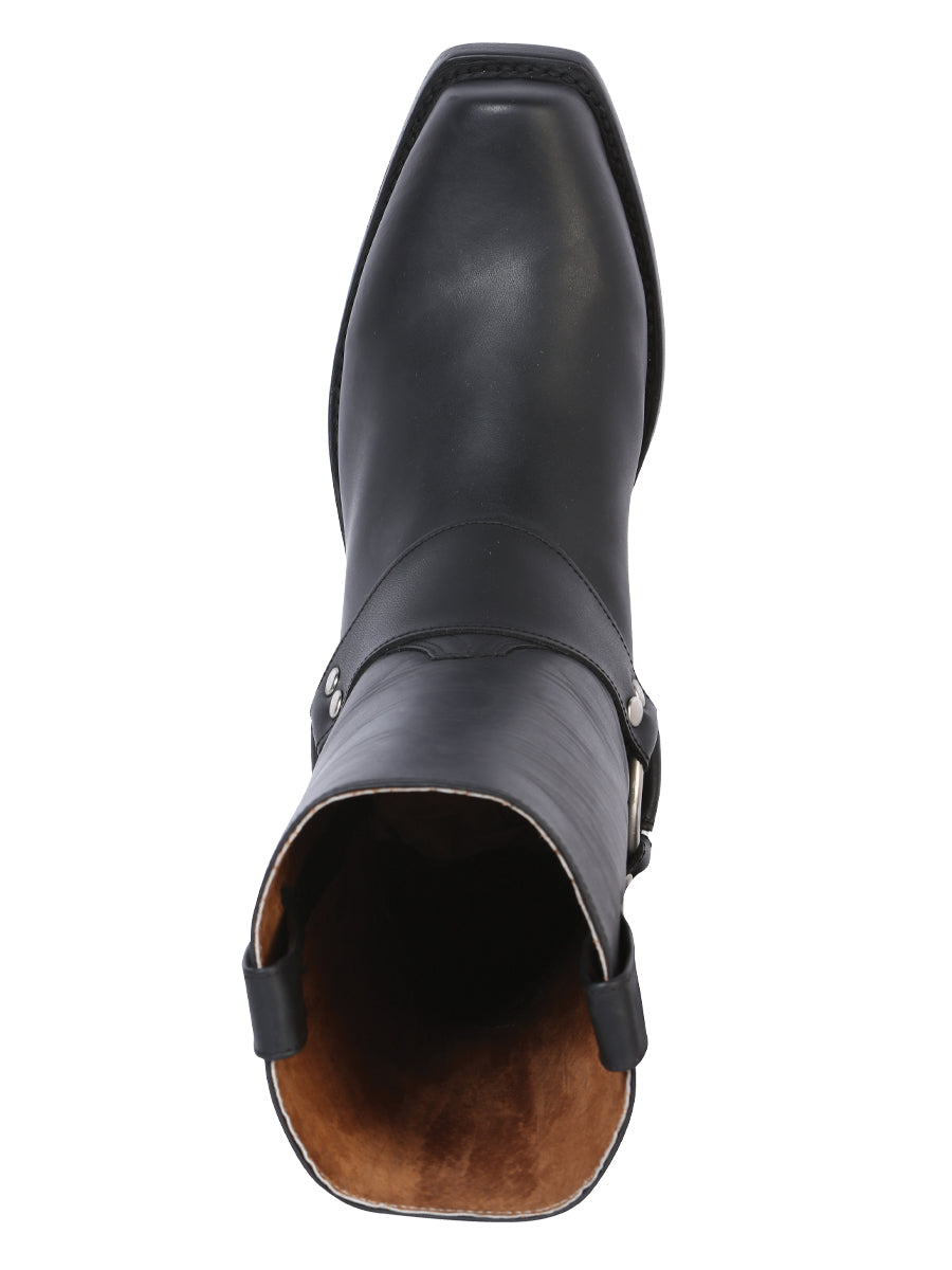 El General Biker Boot - Waxy Black 134