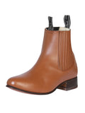 El Canelo - Charro Ankle Boot   - Atlas Maple 227