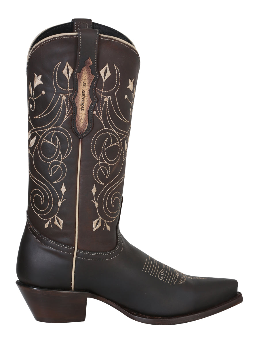 El General Women’s Limited Edition Western Boot - Chocolate

  34511