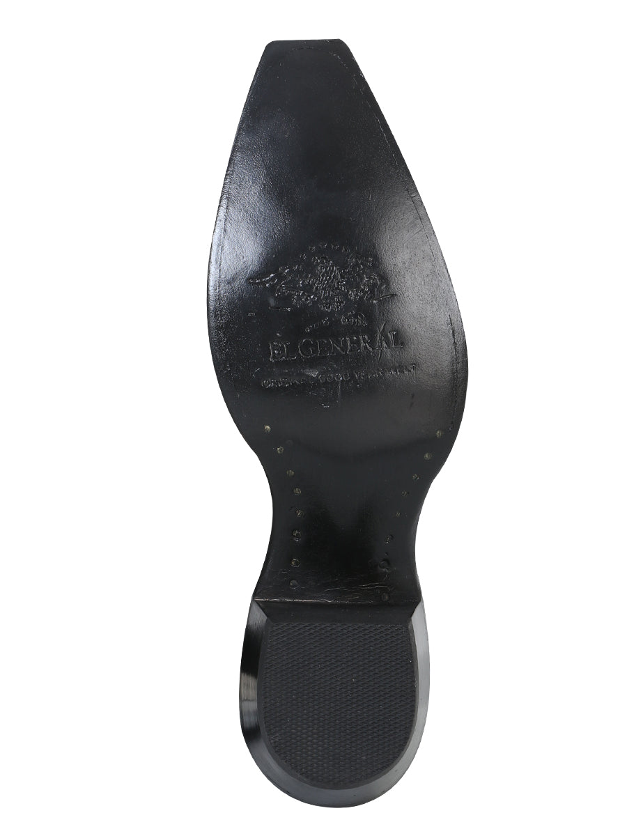 El General Women’s Limited Edition Western Boot - Black

 34514