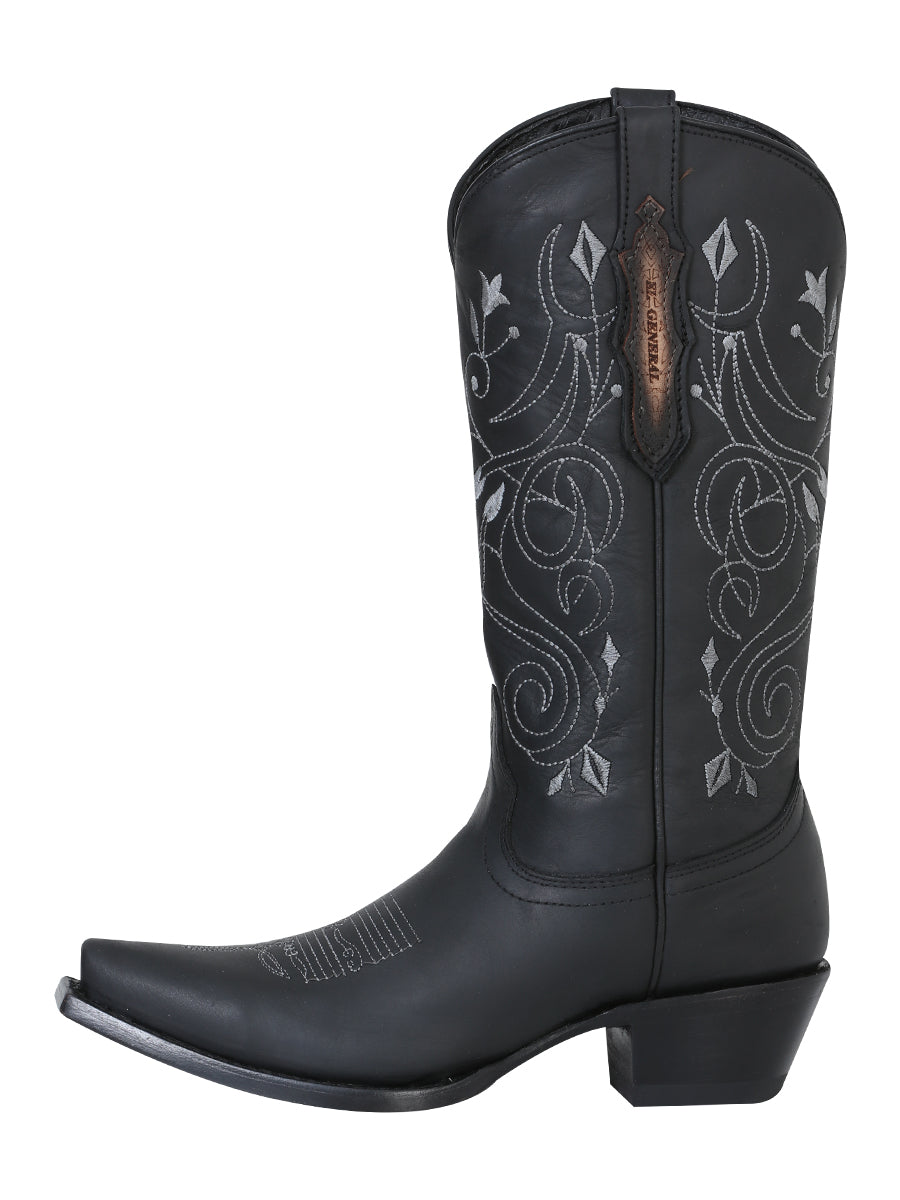 El General Women’s Limited Edition Western Boot - Black

 34514
