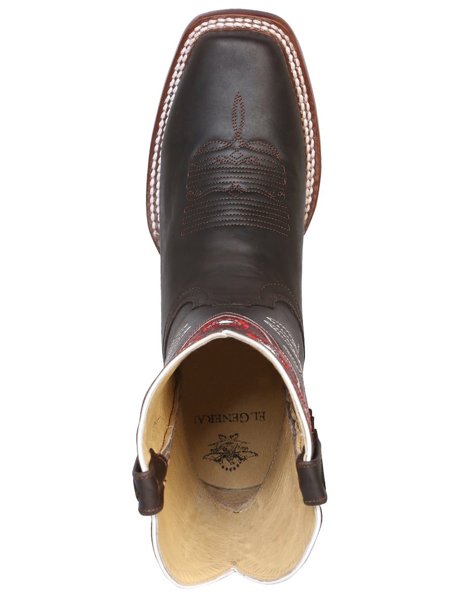 El General Womens Rodeo Boot- Dark Chocolate 42981