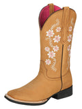 Cowboy Boot  - El Geneal Rodeo - Woman Nobuck - Peach 44644