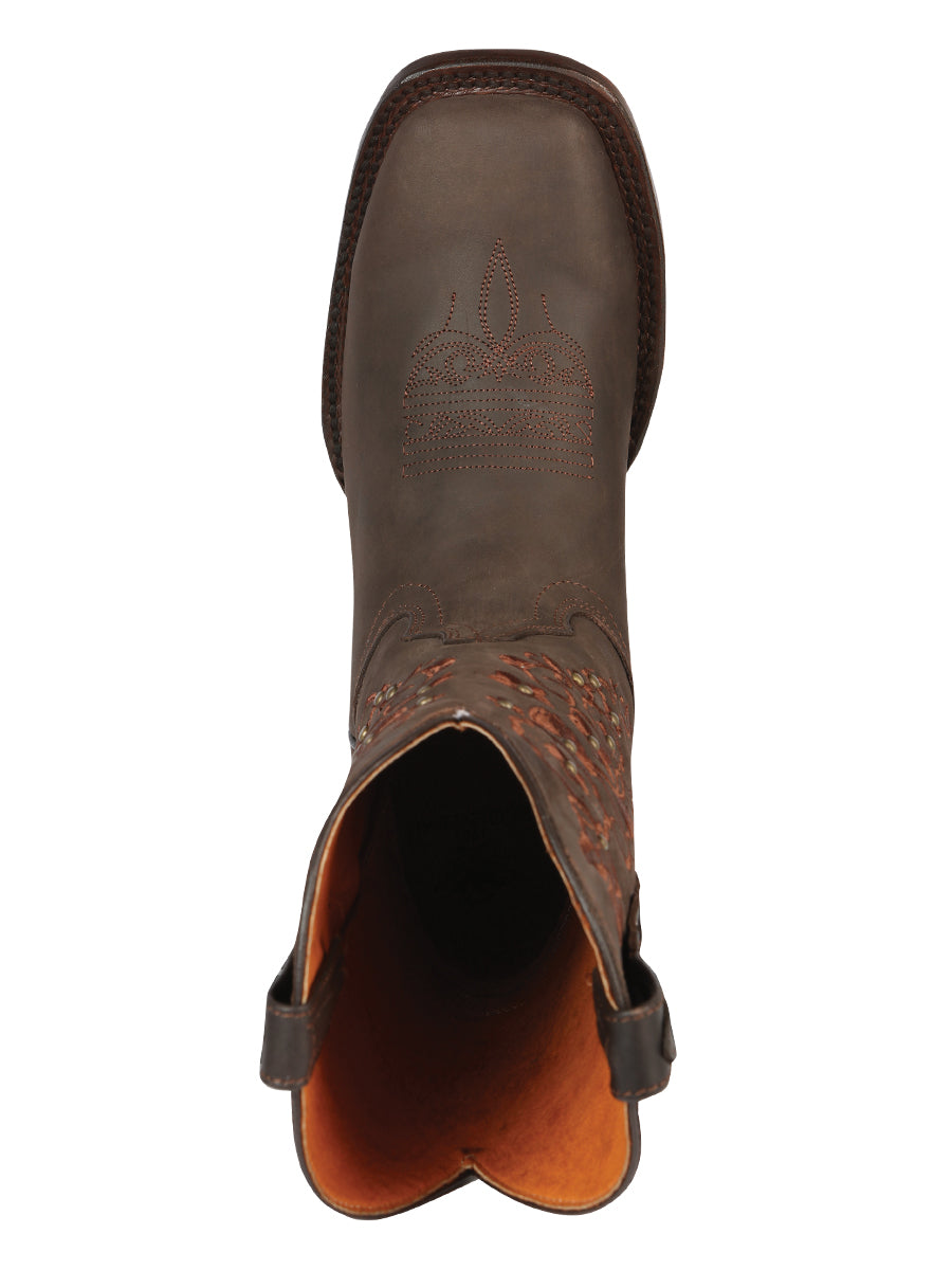 El General Women’s Rodeo Boots Crazy Leather - Brown

  44847