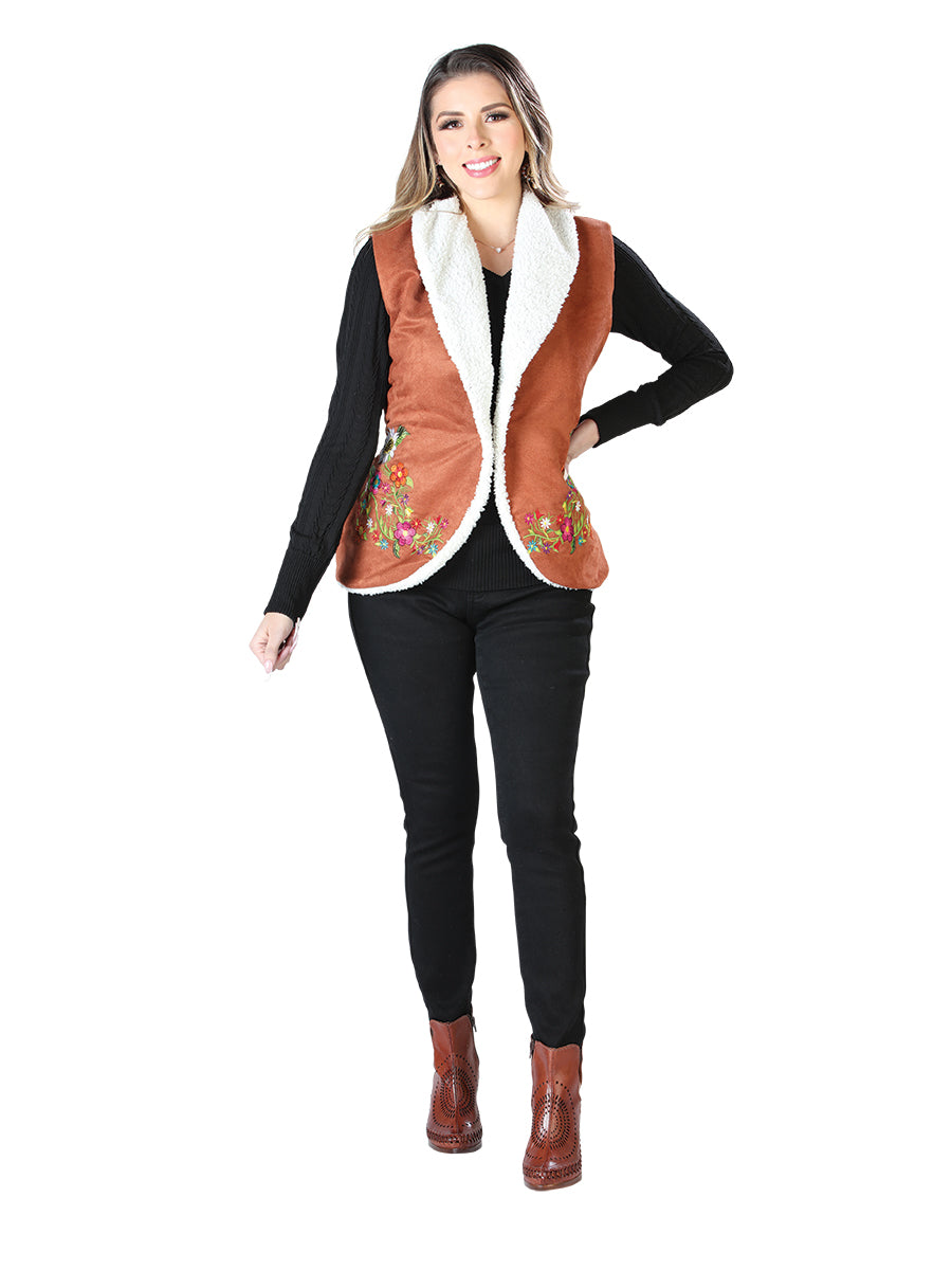 Artisanal Embroidered Vest 50% Cotton, 50% Polyester Shedron  603875